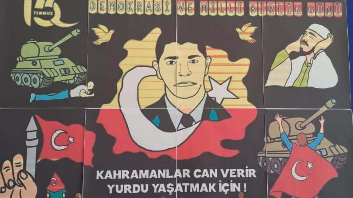 15 TEMMUZ ANMA PROGRAMINI GERÇEKLEŞTİRDİK